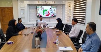 نشست رئیس و اعضاء شورای اسلامی شهر با رئیس اداره ورزش و جوانان خارگ