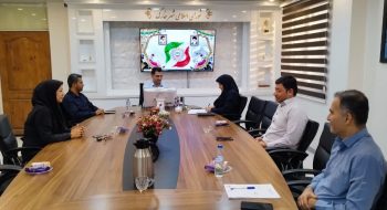 نشست رئیس و اعضاء شورای اسلامی شهر با رئیس اداره ورزش و جوانان خارگ